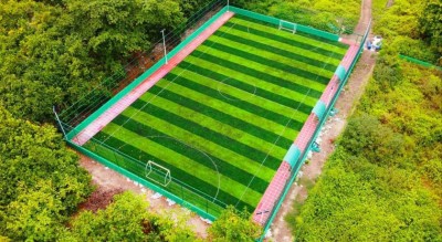 މިލަދޫ ފުޓްސަލް ދަނޑުގެ މަސައްކަތް ނިންމާލައިފި