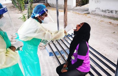 ކޮވިޑް-19: އައްޑޫގައި އެޑްމިޓްކޮށް ފަރުވާދޭ މީހުންގެ އަދަދު އަނެއްކާ ވެސް އިތުރުވެއްޖެ