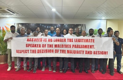 އީވާގެ އާލާސްކަންފުޅު އަދިވެސް ރަނގަޅު ނުވާތީ، މިއަދު ވެސް ޖަލްސާ ކެންސަލް
