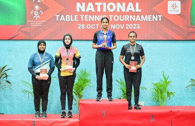 ފުރަތަމަ ފެށިގޮތަށް ޓީޓީގެ ގައުމީ ތަށި ވިދިވިދިގެން ހަތަރު ފަހަރު ހޯދުމުގެ ރެކޯޑް ދީމާ އަށް