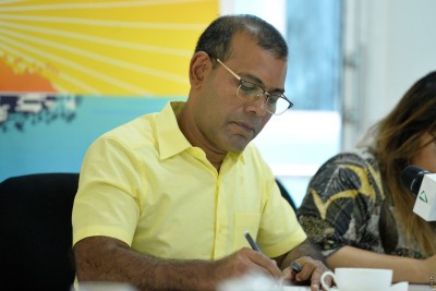 ބޭރު ނޫސްވެރިއެއްގެ ފާޑުކިޔުންތަކަށް ނަޝީދުގެ ހުޅުވާލެވިފައިވާ ސިޓީއެއް