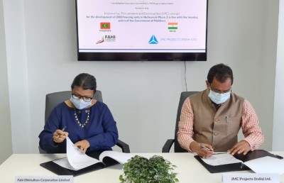 ދެ ކޮޓަރި އާއި ތިން ކޮޓަރީގެ 2،000 ފްލެޓް އަޅަން ސޮއިކޮށްފި