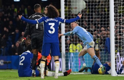 ޗެލްސީ އާއި ސިޓީ އެއްވަރު، ލީގުގެ ގަދަ ފަހެއްގެ މެދުގައި ތިން ޕޮއިންޓުގެ ފަރަގެއް