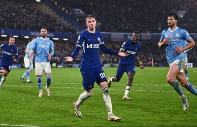 ޗެލްސީ އާއި ސިޓީ އެއްވަރު، ލީގުގެ ގަދަ ފަހެއްގެ މެދުގައި ތިން ޕޮއިންޓުގެ ފަރަގެއް