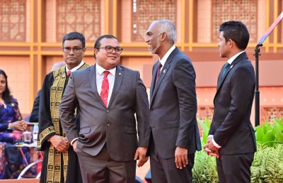 ދިވެހިންގެ މިނިވަންކަމުގެ ރަތް ރޮނގު ފިސާރި ފަލަކޮށް ދަމާނަން: ރައީސް މުއިއްޒު