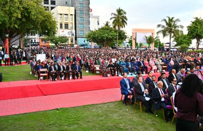 ދިވެހިންގެ މިނިވަންކަމުގެ ރަތް ރޮނގު ފިސާރި ފަލަކޮށް ދަމާނަން: ރައީސް މުއިއްޒު