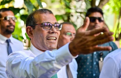 އިންޑިއާއާ ދެކޮޅުވުން ދިވެހިންނަށް ރަނގަޅެއް ނުވާނެ: ނަޝީދު