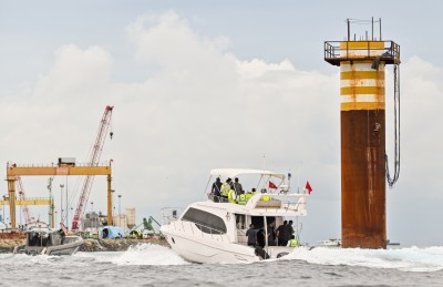ރައީސް ޑރ. މުއިއްޒު ކެބިނެޓާ އެކު ފުރަތަމަ ފަހަރަށް ތިލަމާލެ ބްރިޖު ސައިޓަށް