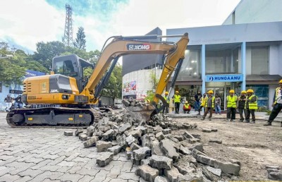 އަމީނީ މަގުގެ މަސައްކަތް އަލުން ފެށުމުން ބަސް ރޫޓަށް ބަދަލުތަކެއް