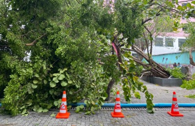 ގަދަ ވައިގައި މާލެ އާއި ބައެއް ރަށްރަށަށް ގެއްލުންތަކެއް