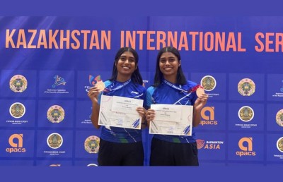 ކަޒަކިސްތާނުގައި ސިންގަލްސްއިން ނަބާ އާއި ނަބީ އަށް ބްރޯންޒް މެޑަލް