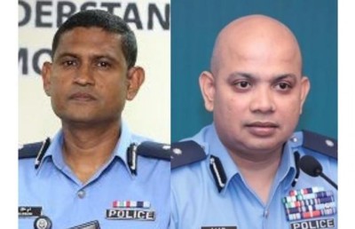 ޕޮލިސް ކޮމިޝަނަރުގެ މަގާމަށް ޝުޖާއު އާއި ނަވީން ކުރިމަތިލައްވައިފި