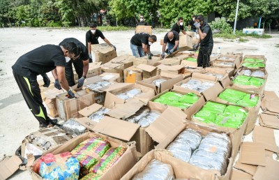 ފަސް މިލިއަނަށް ވުރެ ގިނަ ރުފިޔާގެ މަސްތުވާތަކެތި އަތުލައިގަނެ، ގިނަ އަދަދެއްގެ ބިދޭސީން ހައްޔަރުކޮށްފި