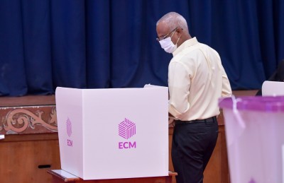 މާލޭ ރައްޔިތުންގެ ބަސް އިވިއްޖެ، ނަތީޖާ ނެރެދޭނަން: މުއިއްޒު