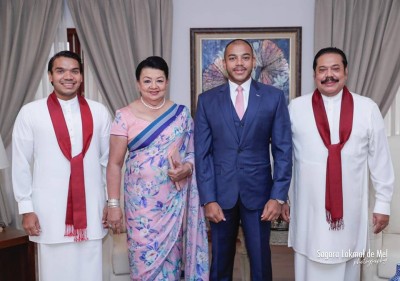 ލަންކާގެ ބޮޑުވަޒީރުގެ ޗީފް އޮފް ސްޓާފްކަމަށް ދަރިކަލުން ޔޯޝިތަ