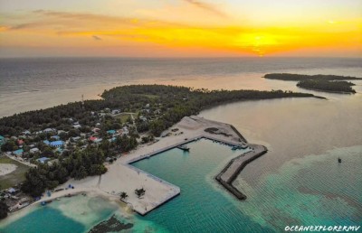 ކޮވިޑަށް މީހަކު ޕޮޒިޓިވްވެ، ތ. އޮމަދު އަށް އަރައިފޭބުން މަނާކޮށްފި