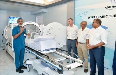 ނޮވެމްބަރުގެ ނިޔަލަށް 44 ޕޭޝަންޓުންނަށް ހައިޕާބެރިކް އޮކްސިޖަން ތެރަޕީގެ 299 ސެޝަން ދީފި