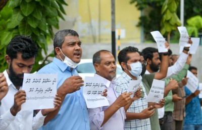 ވެބްސައިޓު ބްލޮކްކުރި ގޮތުގެ ތަފްސީލު ހާމަނުކުރުމުން، މަގުޗާޓު ކޮމިޓީން އެމްޖޭއޭ ތަނާޒުލްވެއްޖެ