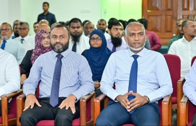 ޑރ. މުއިއްޒަކީ ރާއްޖެ އަށް މި ވަގުތަށް ލިބުނު ނިއުމަތެއް: ޝަހީމް