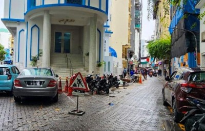 އާ އެމްޑީގެ ވައުދާ އެއްގޮތަށް މާވެޔޮ މިސްކިތް ކައިރީ ހުރި ޓްރާންސްފޯމަރު ނަގައިފި