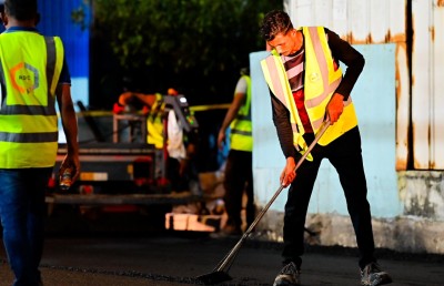 އަމީނީ މަގުގައި ތާރު އަޅައި ނިންމާލައިފި، ފަހު ސެގްމަންޓް ނިންމަން ނެގީ 28 ދުވަސް