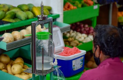 މާރުކޭޓުގައި އެންމެންގެ ސަމާލުކަން ކުރުނބާ ހަދާ މެޝިނަކަށް