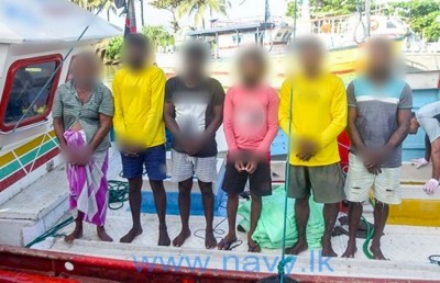 ލަންކާ ސިފައިން މަސްބޯޓަކުން 245 ކިލޯ ޑްރަގްސް އަތުލައިގެންފި