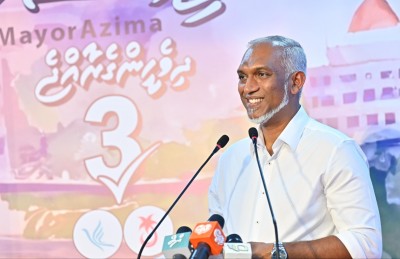 100 ޕަސެންޓް ޔަގީން، ފަސް އަހަރު ނިމޭއިރު ގެދޮރު ނުލިބޭ މީހަކު މާލޭގައި ނުހުންނާނެ: ރައީސް