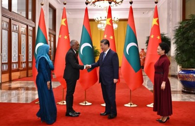 ރައީސް ޝީ، ރައީސް މުއިއްޒަށް ހޫނު މަރުހަބާއެއް ދަންނަވައިފި