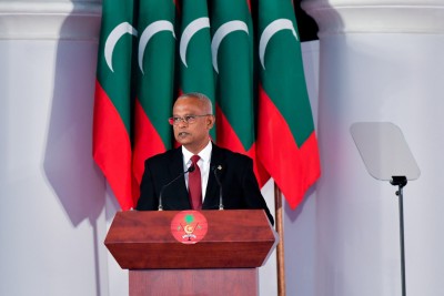 ދިވެހި ސިފައިންނަކީ ކެރޭ، ނަމޫނާ ލަޝްކަރެއް: ރައީސް