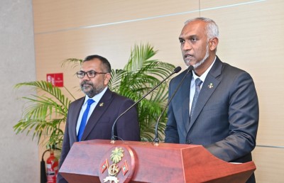 ޗައިނާ ދަތުރުފުޅަށް ފަހު ރައީސްގެ ވަރުގަދަ މެސެޖެއް: ރާއްޖެ ކުޑަޔަސް އެތެރޭގެ ކަންކަމާ ނުބެހެވޭނެ