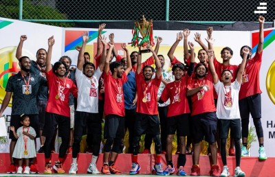 މޫސުމުން ގޯސްވުމުން ދިގުލައިގެން ދިޔަ ގައުމީ ހޭންޑްބޯޅަ މުބާރާތް ނިންމާލައިފި