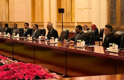 ރައީސާއި ވަފުދުގެ ޗައިނާ ދަތުރުފުޅަށް 2.4 މިލިއަން ރުފިޔާ!