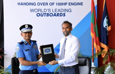 އެލިއާއިން ފުލުހުންނަށް 100 ހޯސްޕަވަރުގެ ދެ އިންޖީނު ހަދިޔާކޮށްފި