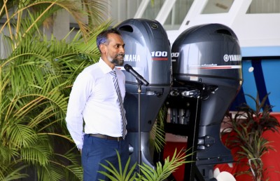 އެލިއާއިން ފުލުހުންނަށް 100 ހޯސްޕަވަރުގެ ދެ އިންޖީނު ހަދިޔާކޮށްފި