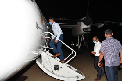 ނައިބު ރައީސް ދަތުރުފުޅަށްފަހު މާލެ ވަޑައިންނަވައިފި