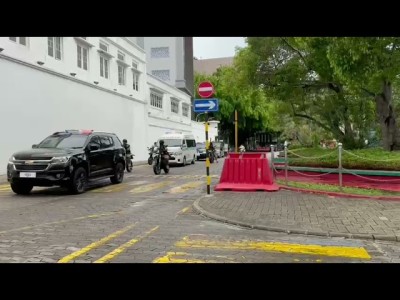 ވަރުގަދަ ސެކިއުރިޓީއަކާ އެކު ނަޝީދު ފުރާވަޑައިގެންފި