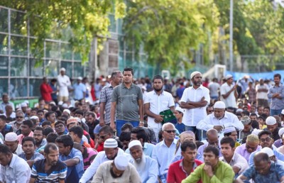 މާލޭގައި އީދު ނަމާދުގެ ބޮޑު ޖަމާއަތެއް ނޯންނާނެ، ގައިދުރުކަމާ އެކު ނަމާދުކުރާނީ މިސްކިތްތަކުގައި