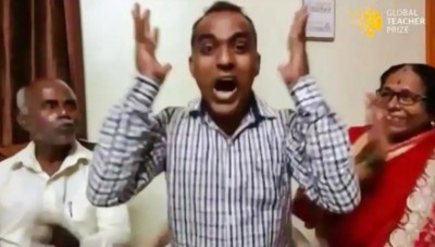 ގްލޯބަލް ޓީޗަރުގެ އިނާމު ލިބުމުން ހަދިޔާގެ ދެބައިކުޅަ އެއްބައި ރަނަރަޕަށް!