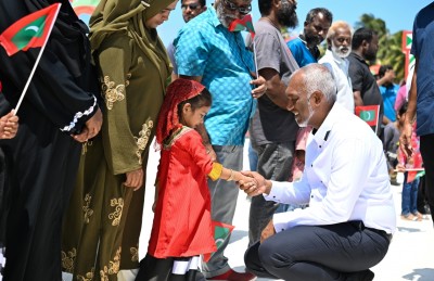 ތ. އަތޮޅަކީ ތަރައްގީގެ އެންމެ ކުރީ ސަފުގައި ގުނާލެވޭ އަތޮޅަކަށް ހަދައިދޭނަން: ރައީސް
