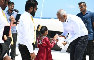 ތ. އަތޮޅަކީ ތަރައްގީގެ އެންމެ ކުރީ ސަފުގައި ގުނާލެވޭ އަތޮޅަކަށް ހަދައިދޭނަން: ރައީސް