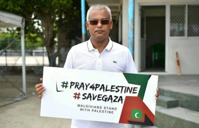 ރައީސް ވެސް ފަލަސްތީނުގެ ދިދަޔަކުން ހާމަކުރެއްވީ ތާއީދު