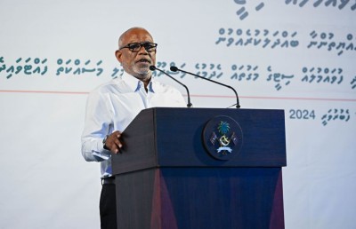 މަޖިލިހުން ބޭނުންވުމުން ރައީސްގެ ހަތަރެސްފައި ބަނދެވޭ ގޮތަށް އޮތުން ގަބޫލެއް ނުކުރެވޭ: އަބްދުއްރަހީމް
