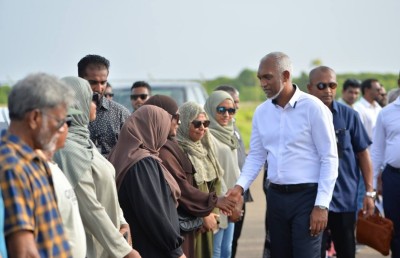 ރައީސް ދެއްވީ ފުވައްމުލަކަށް ވެވަޑައިގެންނެވި ވައުދުތައް ފުއްދަވާނެކަމުގެ ކަށަވަރުކަން