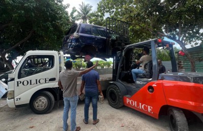 ތޮއްޖެހުން ކުޑަކުރަން މާލެ، ހުޅުމާލޭގެ މަގުތަކުން 108 އުޅަނދު ނަގައިފި