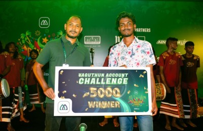 އެންމެ އަވަހަށް އެކައުންޓު ހުޅުވާ މީހަކަށް އެމްއައިބީން 5000ރ. ދެނީ