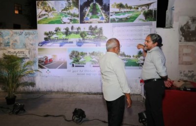ބާ ޖަމާލުއްދީން ހުރި ބިމުގައި އަންޑާގްރައުންޑް ޕާކިން އަކާއި ޕާކެއް