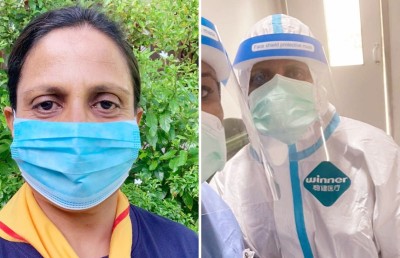 ފަސްޓް ލޭޑީ، ވޮލެންޓިއަރެއްގެ ގޮތުގައި ހުޅުމާލެ މެޑިކަލް ފެސިލިޓީގައި