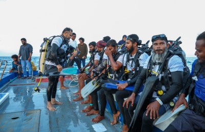 56 ފަޅުވެރިއަކު ރެސްކިއު ޑައިވް ކޯސް ފުރިހަމަކޮށްފި