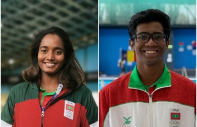 ޓޯކިޔޯ އޮލިމްޕިކްސްގައި ސްވިމިން އަށް ސައުސަން އާއި އިމްއާން